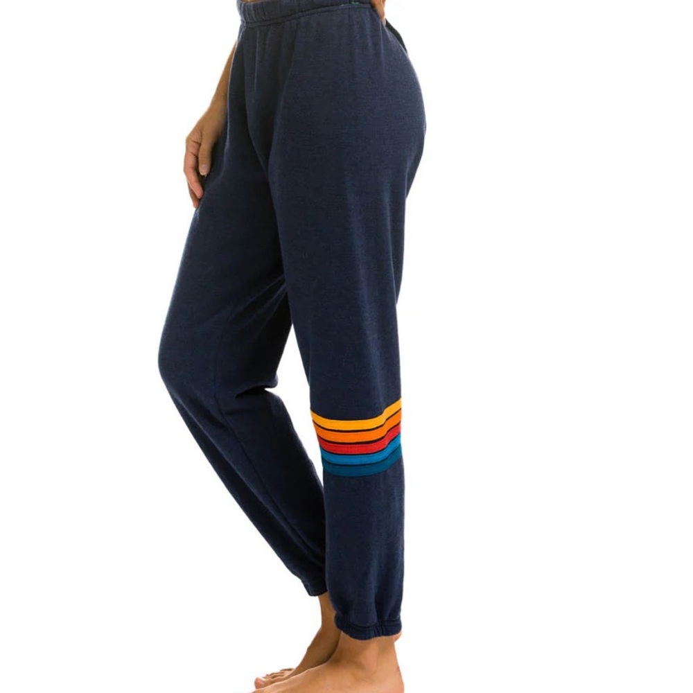 Aviator Nation Striped Sweatpants - SIZE XL